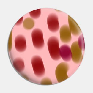 Pink red watercolor abstract art Pin