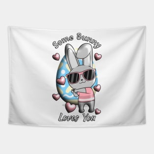 Some Bunny Loves You Tapestry