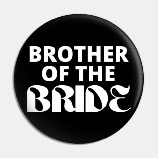 Brother of the Bride Bridal Wear Pin