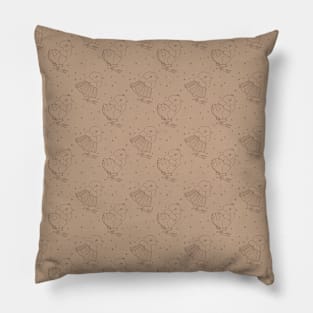 chicks pattern Pillow