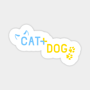 TXT Cat & Dog Magnet