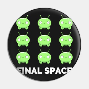 Final Space Mooncake Chookity Pok - Funny Pin