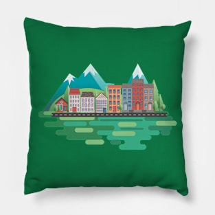 Cute Landscape Pillow