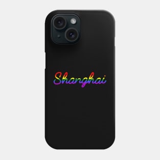 Shanghai Gay Pride LGBT Rainbow Flag Phone Case