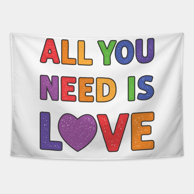 All You Need Is Love Tapestry by AnnaBanana