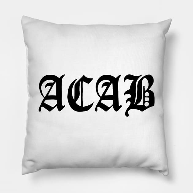 ACAB Pillow by valentinahramov