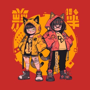 Caty & Mac in Shanghai T-Shirt