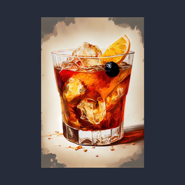 Old Fashioned cocktail by ABART BY ALEXST 