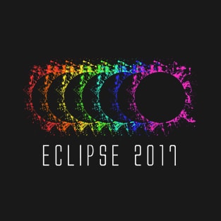 Eclipse 2017 Rainbow LGBT Pride T-Shirt