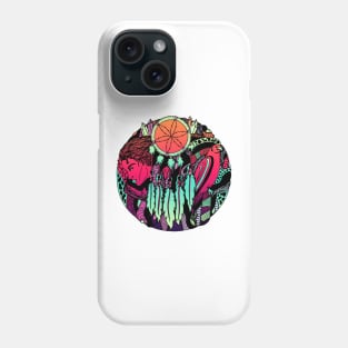 Blue Red Blend Dream Falcon Phone Case