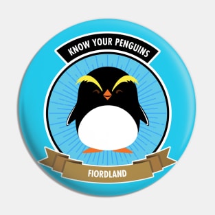 Fiordland Penguin - Know Your Penguins Pin