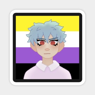 Kaidou Non-Binary Pride Magnet