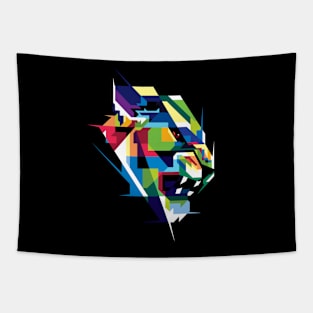 colorfull tiger Tapestry