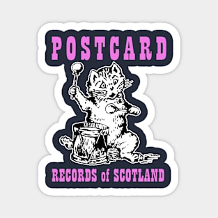 Postcard Records Magnet