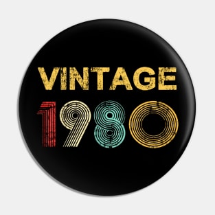 VINTAGE 1980 Pin