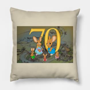 Pendelfin 70th Anniversary Pillow