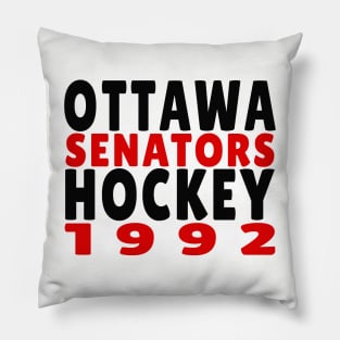 Ottawa Senators Hockey 1992 Classic Pillow