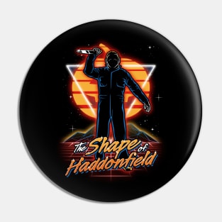 Retro Haddonfield Shape Pin