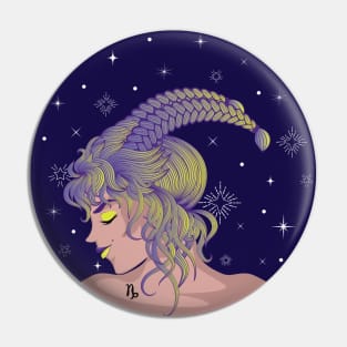 Capricorn girl Pin