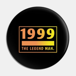 1999 birthday Pin