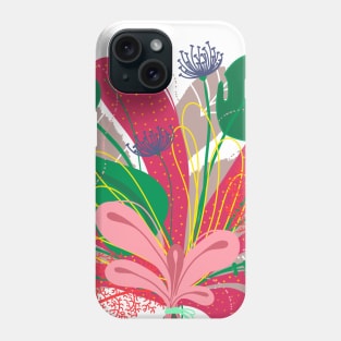 CRAZY LEAVES Phone Case