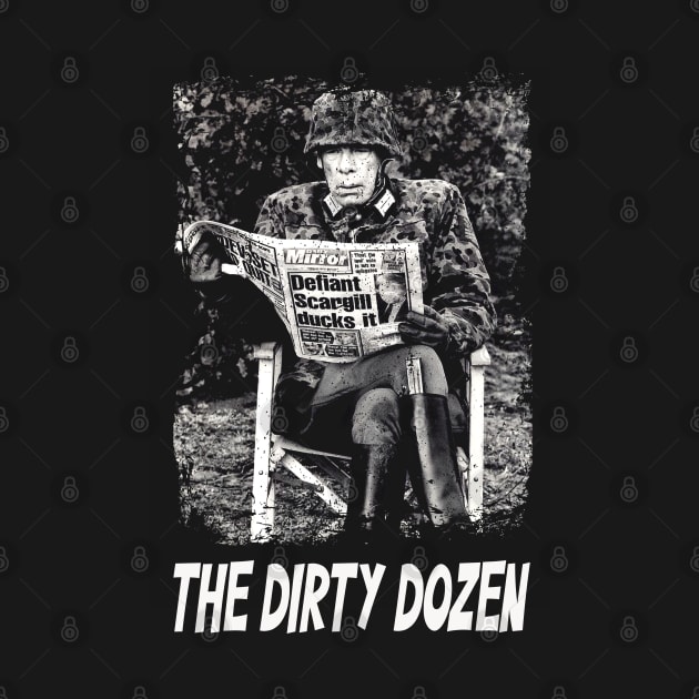 Classic War Cinema Dirty Movie Poster Shirt by Camping Addict