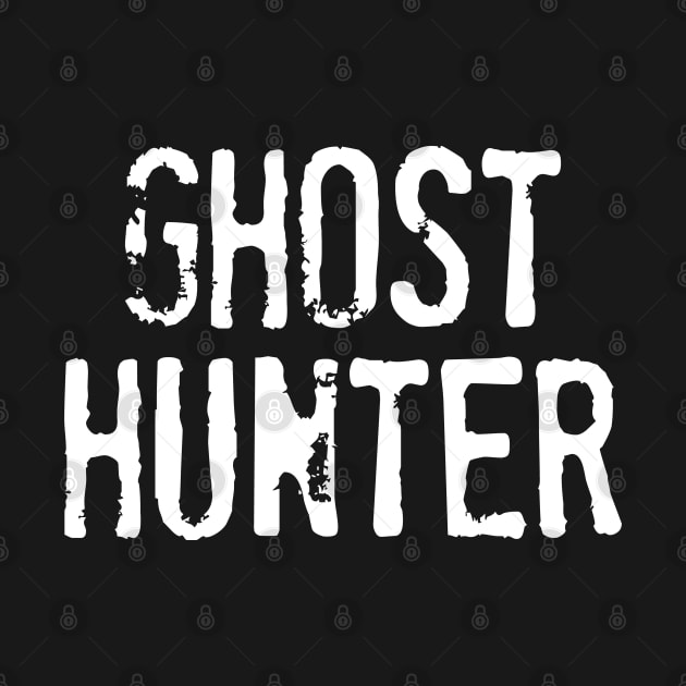 Ghost Hunter - Paranormal Investigator Spirit Hunting Retro Halloween Gift Idea by PugSwagClothing