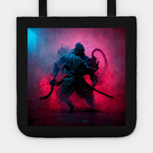 Samurai Neon Fight Tote