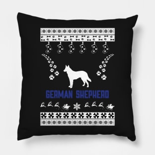 Merry Christmas GERMAN SHEPHERD Pillow