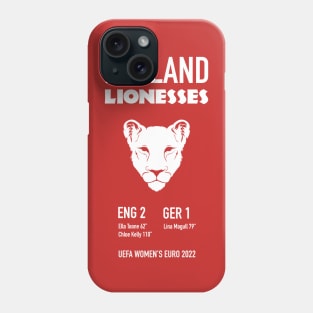 England Lionesses - UEFA Women's EURO Football Winners 2022 Phone Case