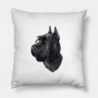 Giant Schnauzer Black Beauty Pillow