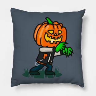 The Varsity Pumpkin Pillow