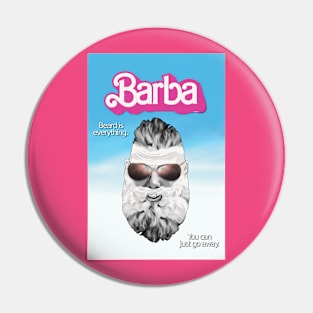 "BARBA" Parody Print Pin