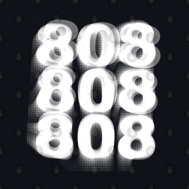 808  -- Retro Electronic Music Typography Music Design by DankFutura