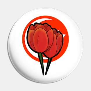 Turkish Tulips Pin