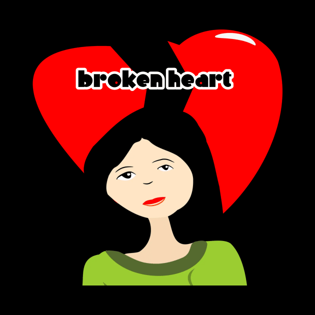 Broken Heart - Unbreakable Spirit by Pieartscreation