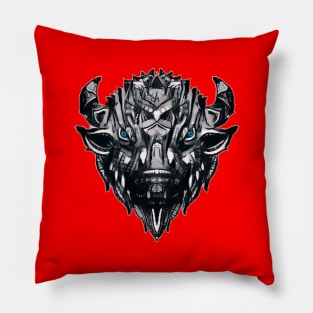 White Buffalo Pillow