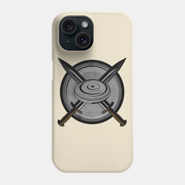 Swords Ultimate Frisbee Phone Case by CTShirts