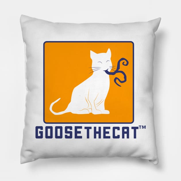 Goose The Cat Pillow by altrees