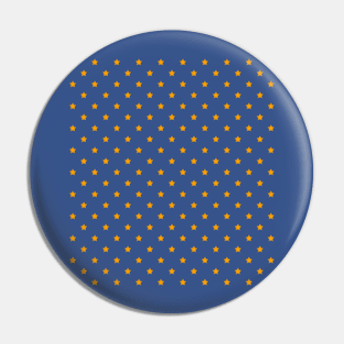 Orange stars pattern Pin