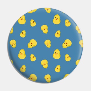 Yellow rubber duck Pin