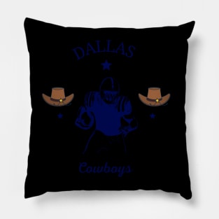 Dallas cowboys cute graphic design Pillow