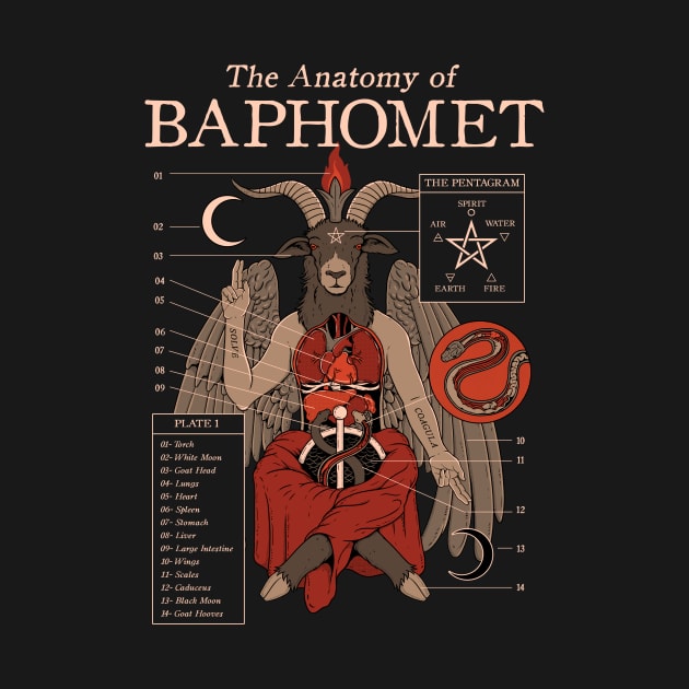 The Anatomy of Baphomet by thiagocorrea