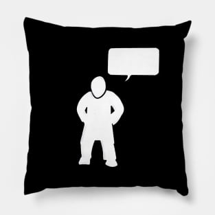 Icon Man Pillow