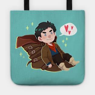 Merlin’s boots Tote