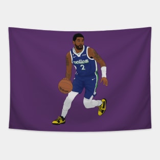 Kyrie Irving digital illustration Tapestry