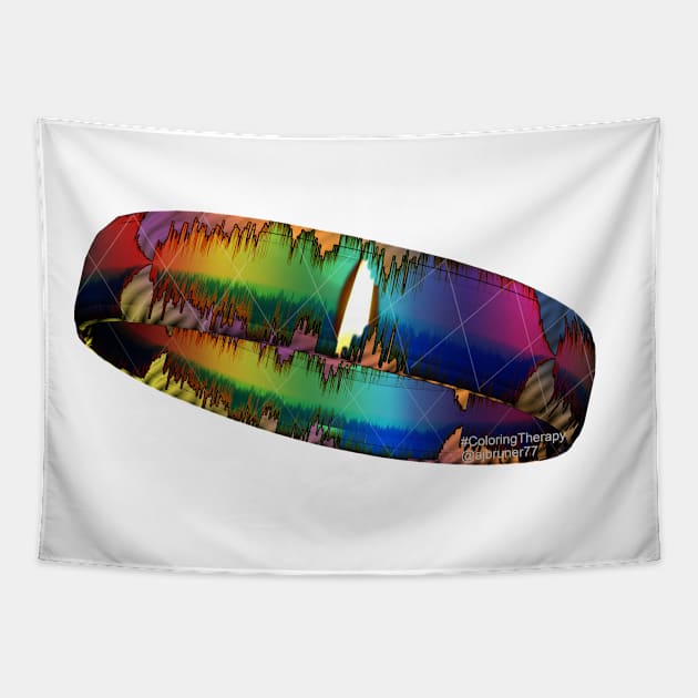 Modern Artilizer #19 The Bangles Eternal Flame Tapestry by ajbruner77