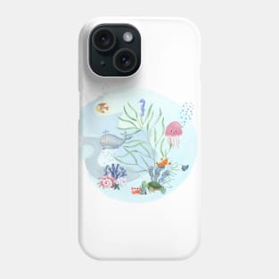 Happy Aquarium Phone Case