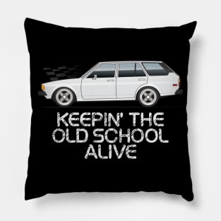 keepin the Old School Alive Pillow