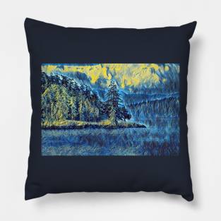 Puget Sound Paints Pillow